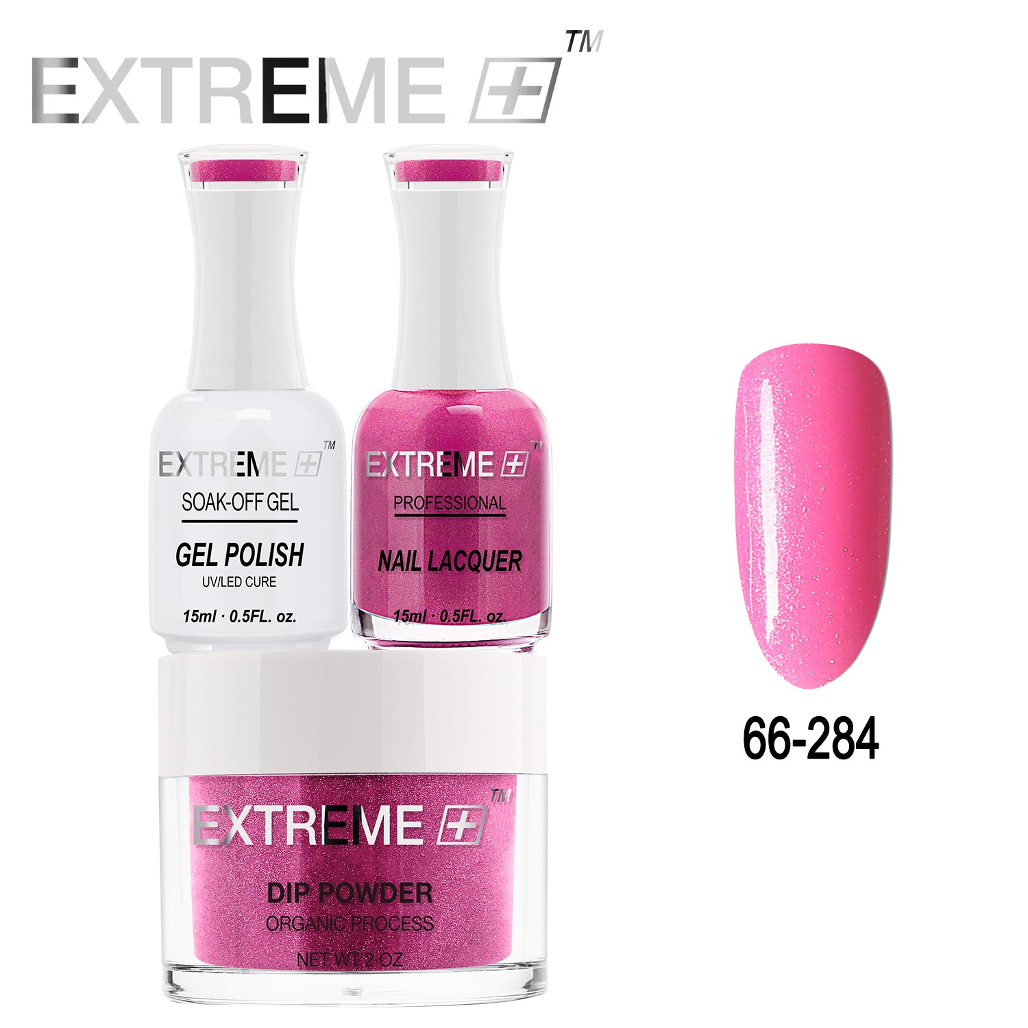 Bộ Combo 3 trong 1 EXTREME+ All-in-One - Bột Nhúng, Sơn Gel và Sơn Mài Móng #066