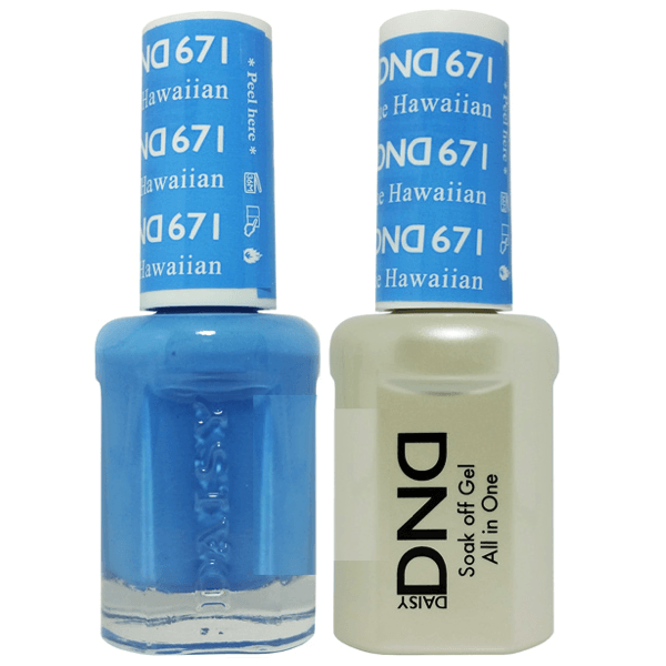 DND - Gel & Lacquer # 671 Blue Hawaiian