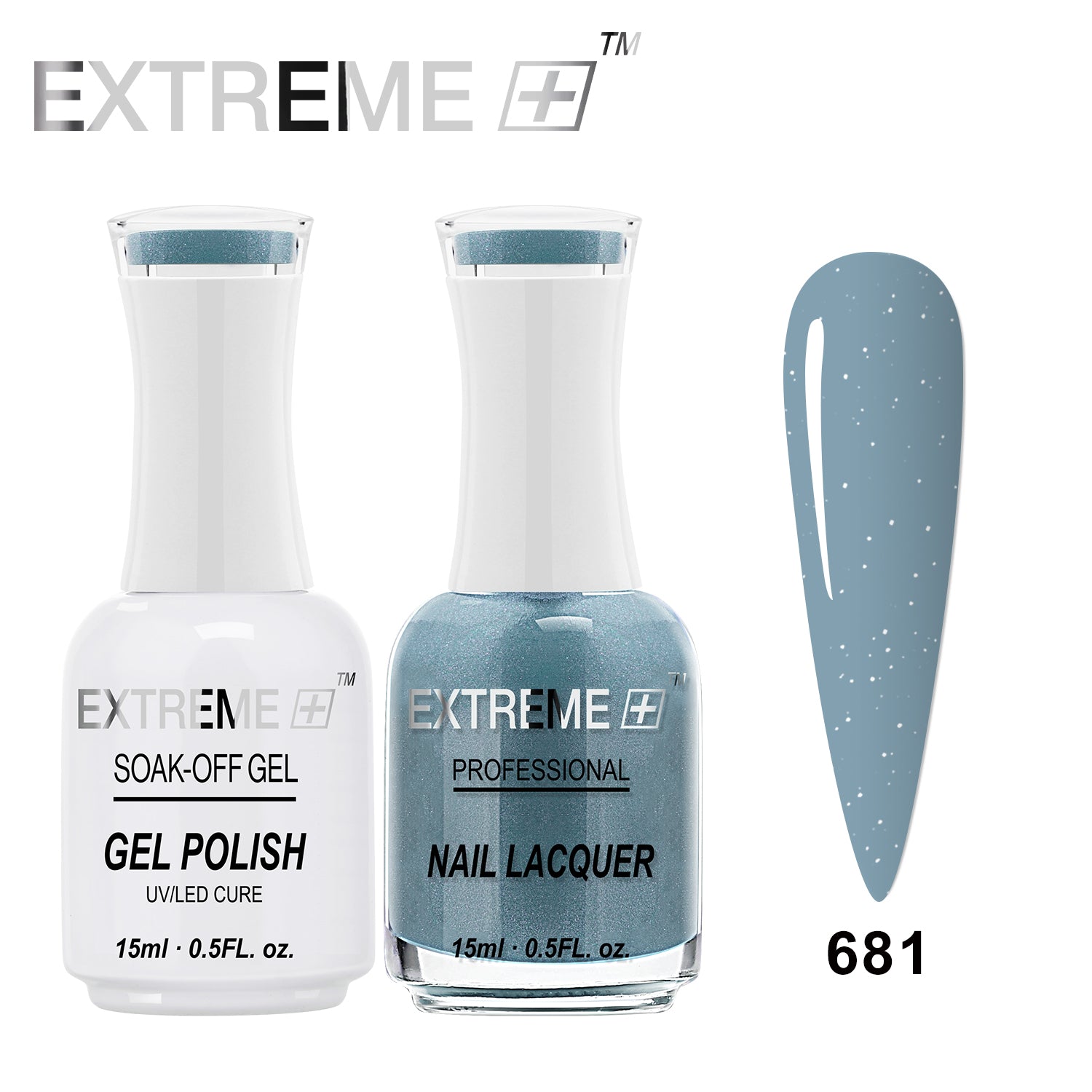 Sơn mài kết hợp gel EXTREME+ (Bộ đôi) - #681 