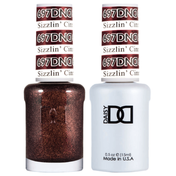 DND - Gel & Lacquer # 697 Sizzlin' Cinnamon