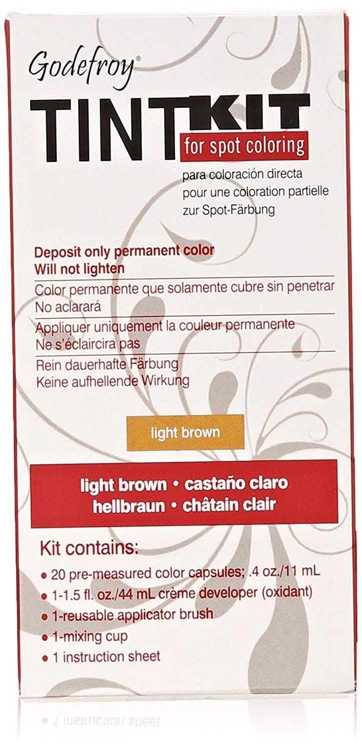 Tint Kit For Eyebrow - Light Brown