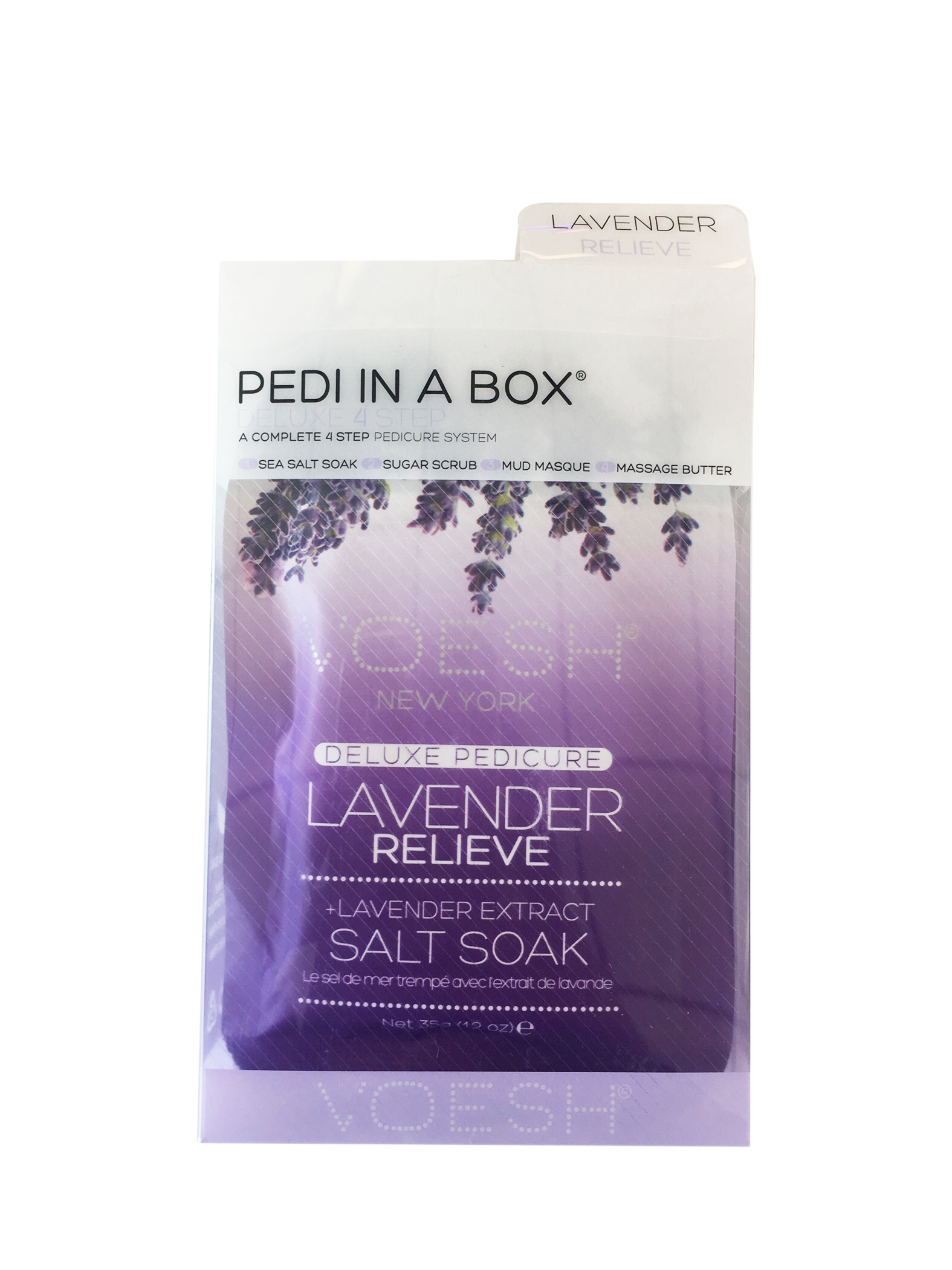 VOESH Deluxe Pedicure 4 Step - Lavender