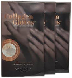 Voesh Deluxe Manicure Collagen Gloves - Argan Oil + Aloe Vera Extracts