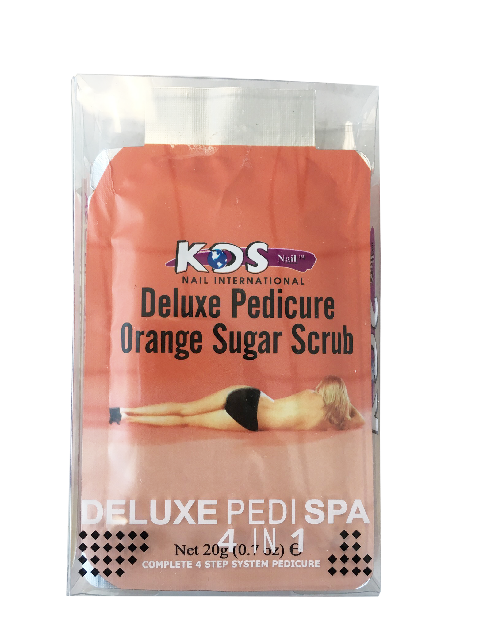 KDS Deluxe Pedicure 4 Step - Orange