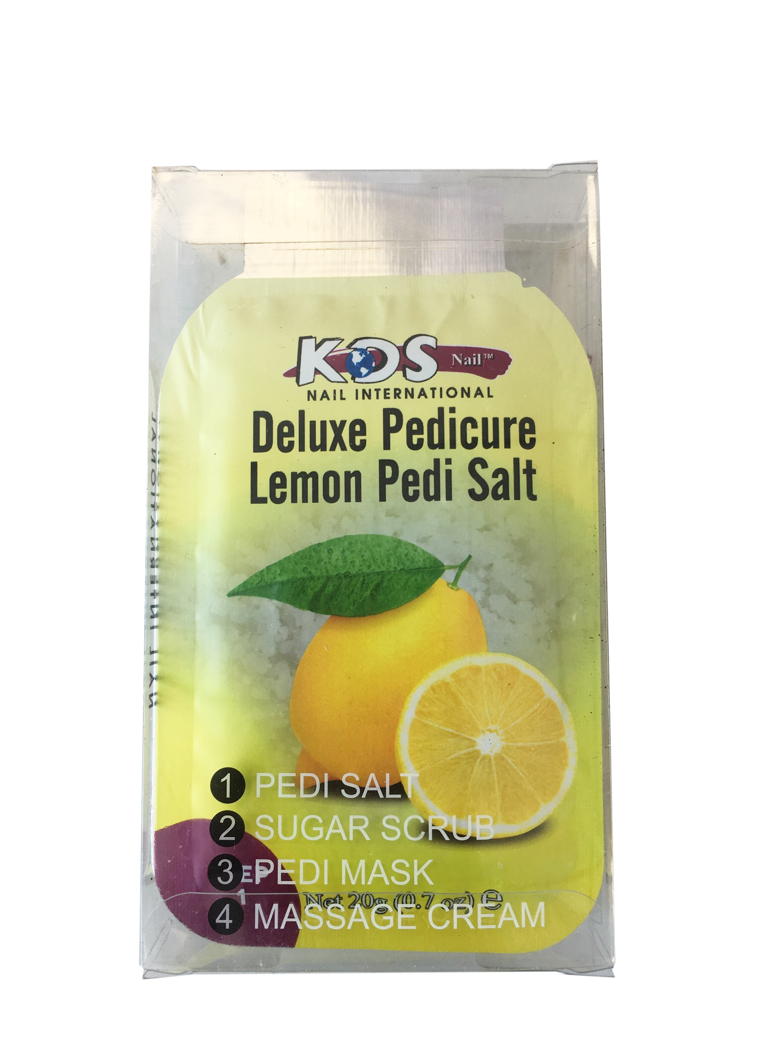 KDS Deluxe Pedicure 4 Step - Lemon