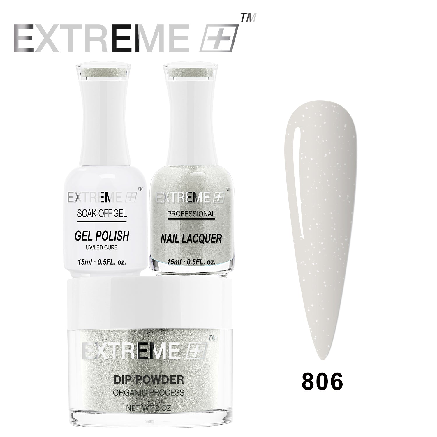 Bộ Combo EXTREME+ 3 trong 1 - Gel, Sơn mài &amp; Nhúng - #806