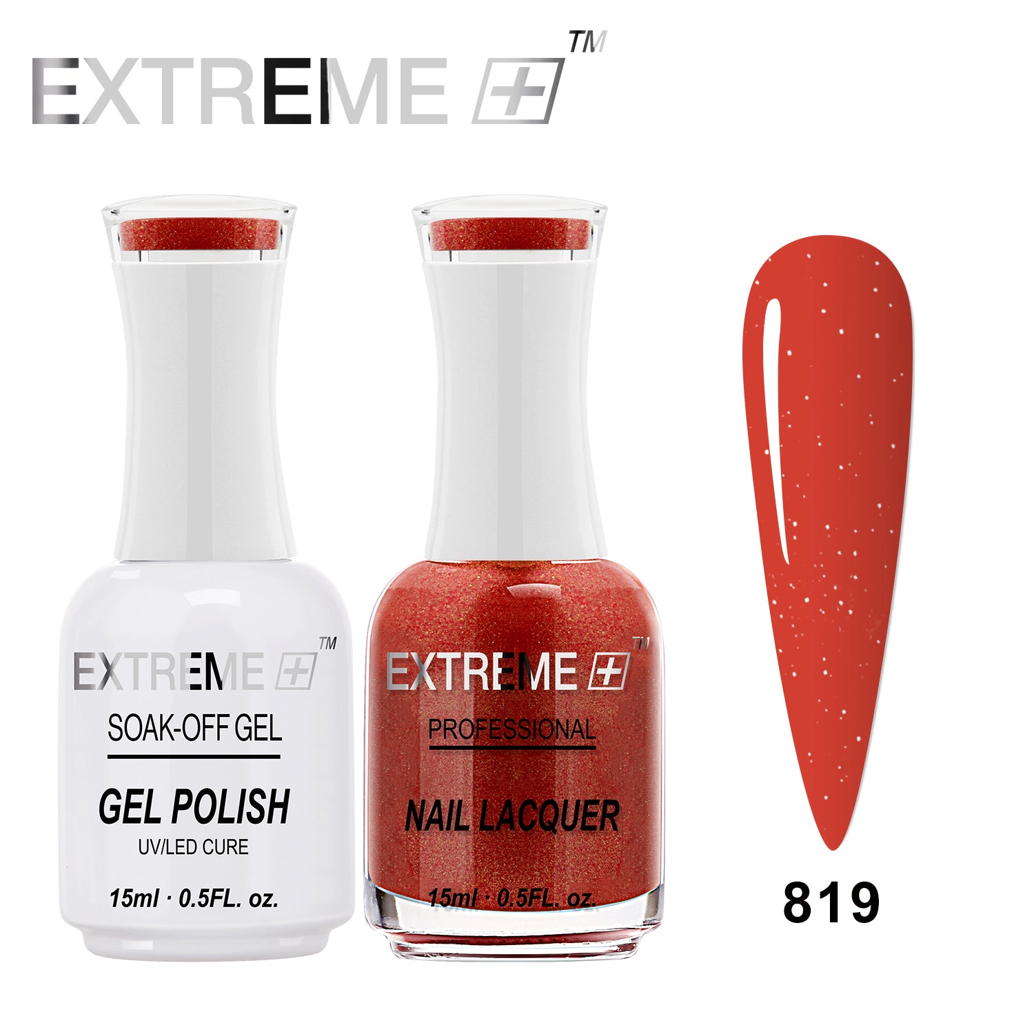 Sơn mài kết hợp gel EXTREME+ (Bộ đôi) - #819 