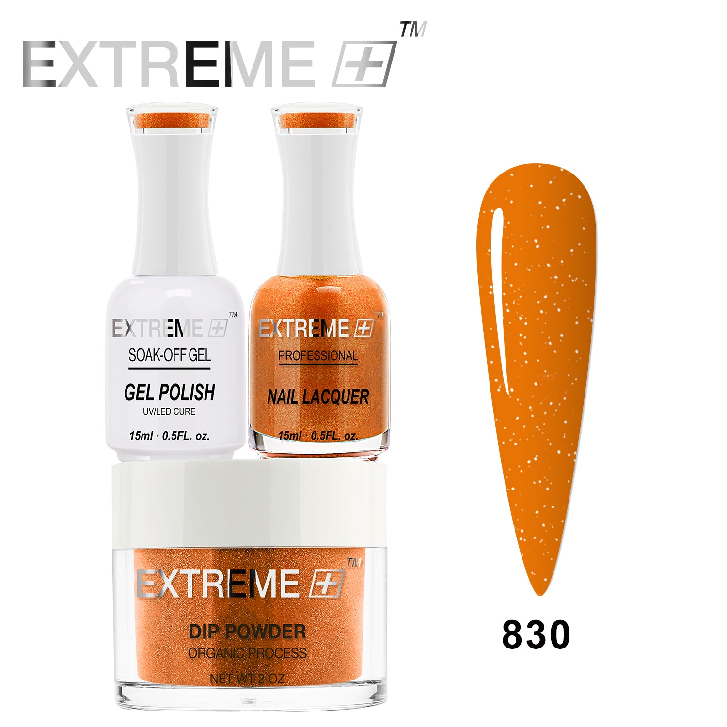 Bộ Combo EXTREME+ 3 trong 1 - Gel, Sơn mài &amp; Nhúng - #830