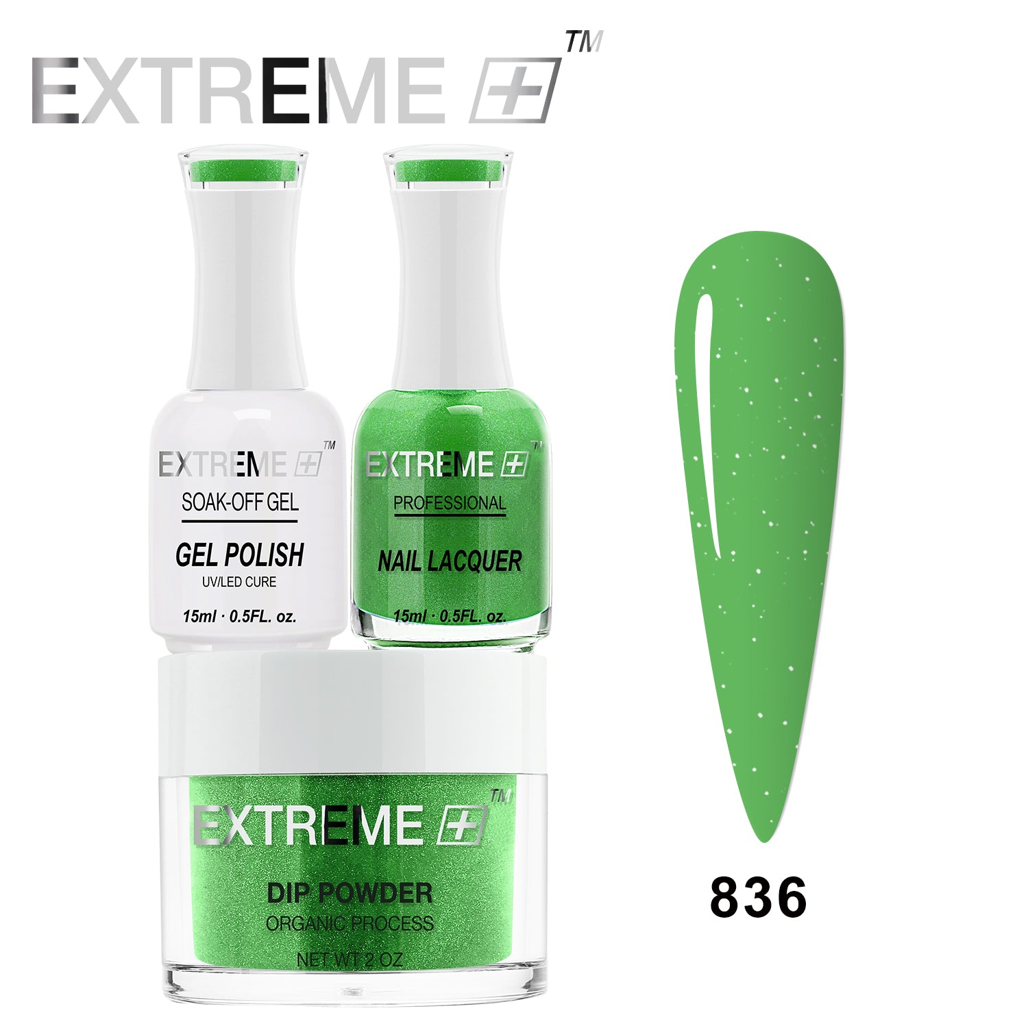 Bộ Combo EXTREME+ 3 trong 1 - Gel, Sơn mài &amp; Nhúng - #836