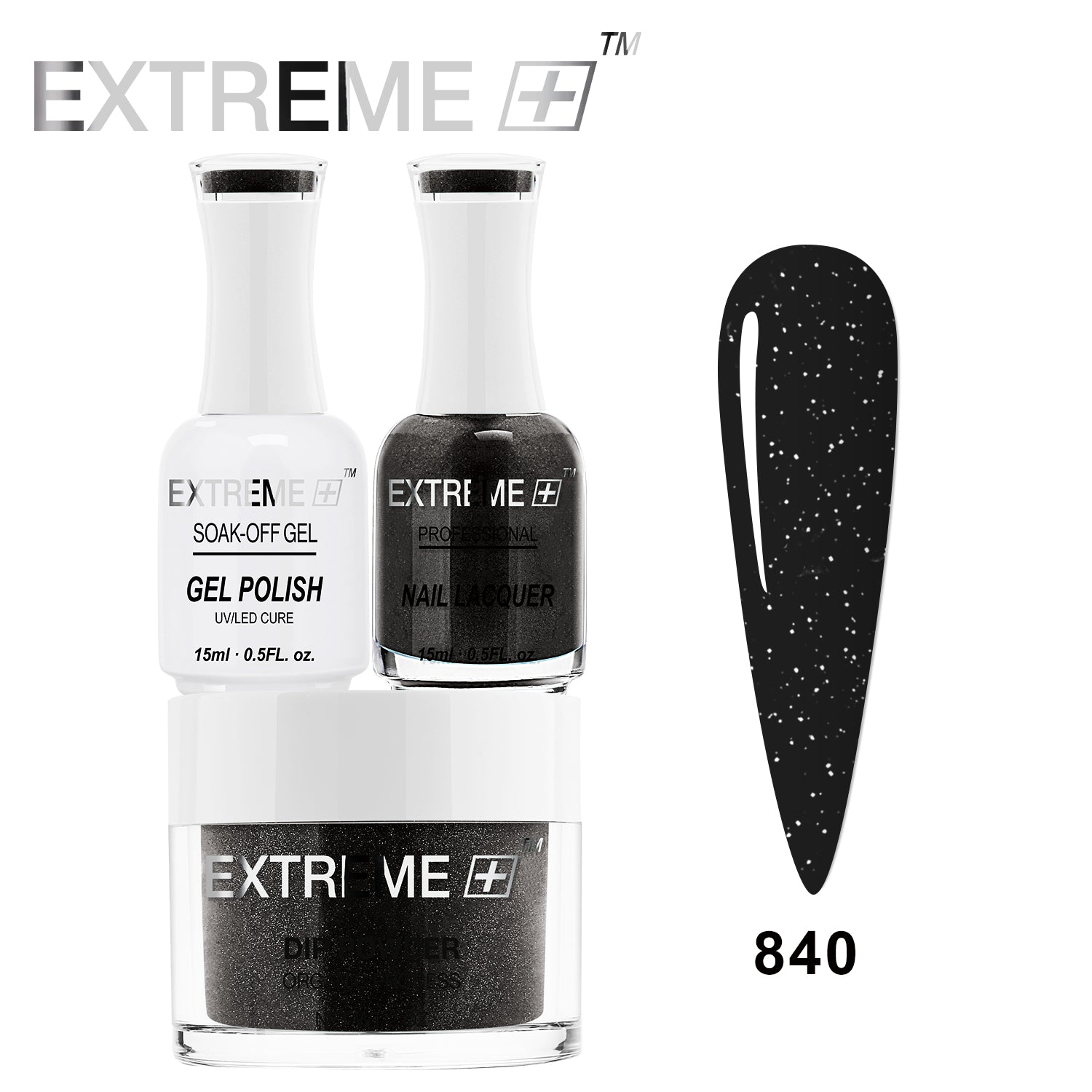 Bộ Combo EXTREME+ 3 trong 1 - Gel, Sơn mài &amp; Nhúng - #840