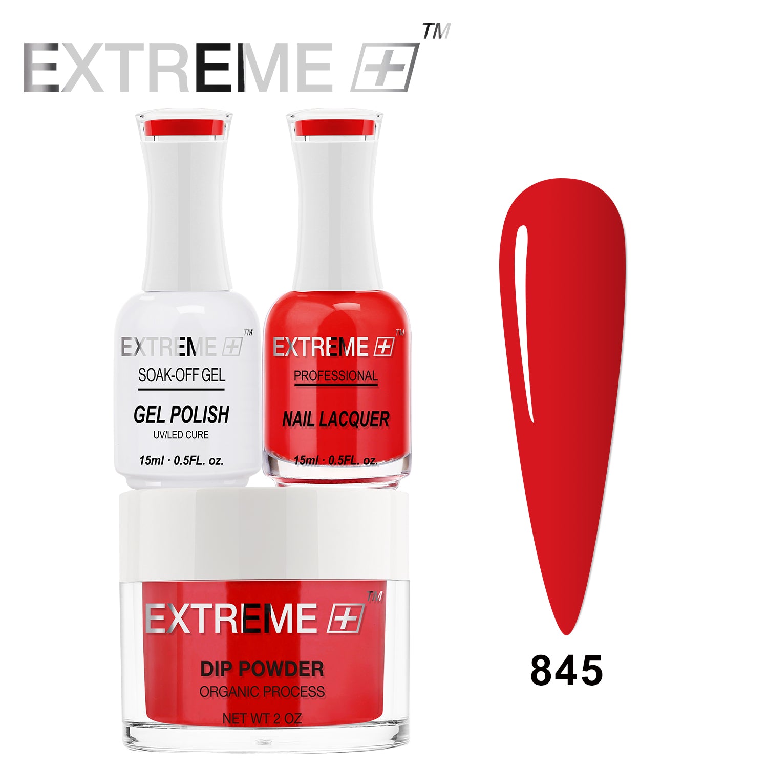 Bộ Combo EXTREME+ 3 trong 1 - Gel, Sơn mài &amp; Nhúng - #845