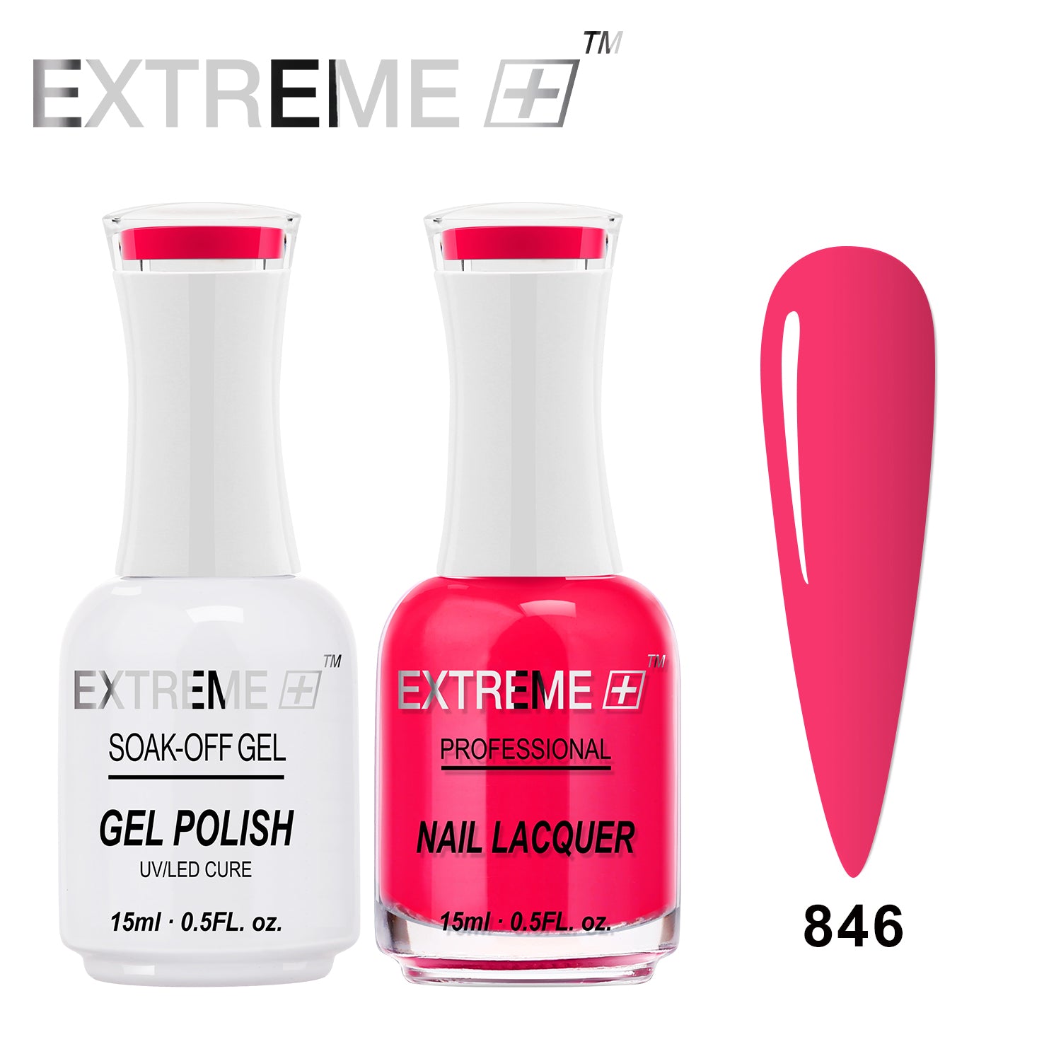 Sơn mài kết hợp gel EXTREME+ (Bộ đôi) - #846 