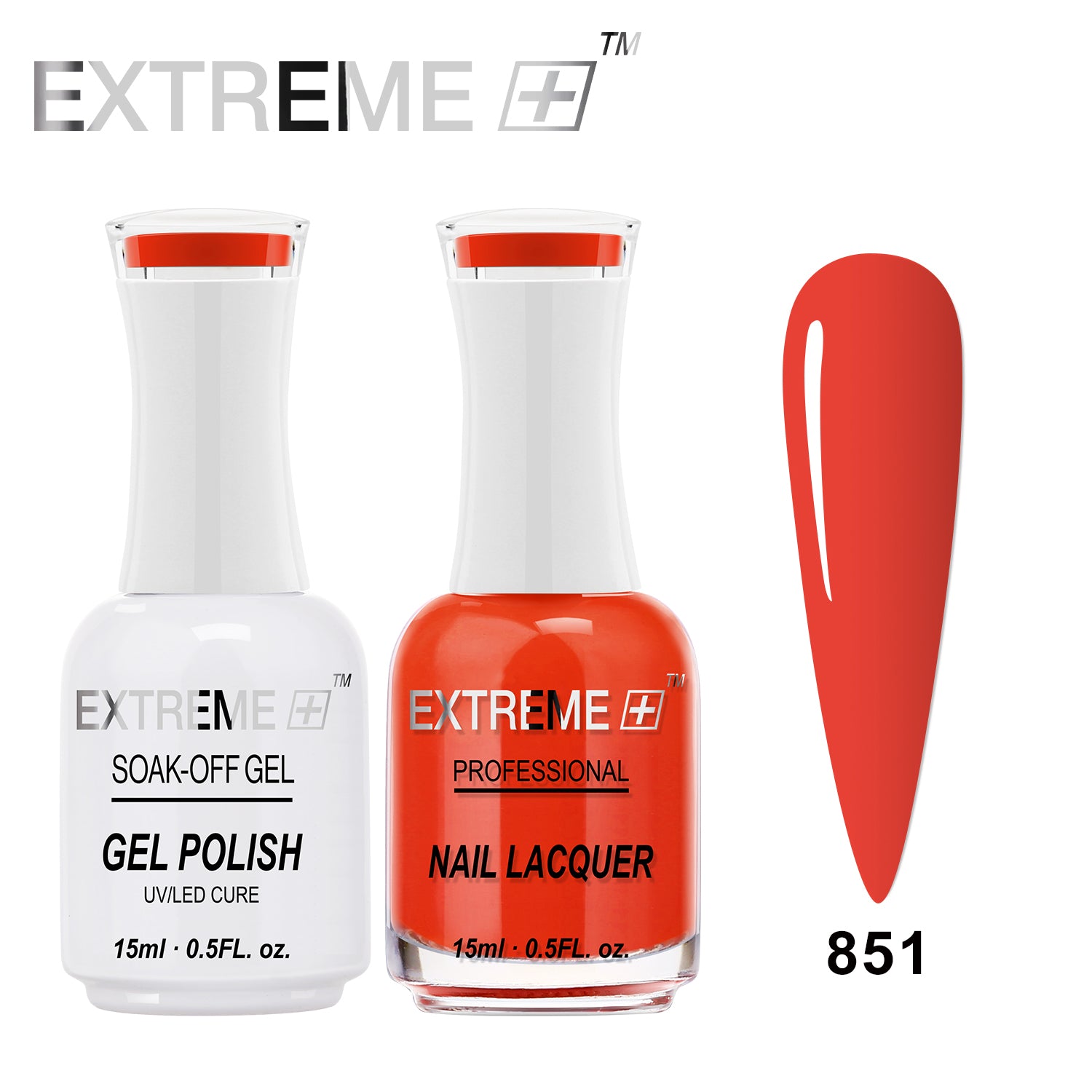 Sơn mài kết hợp gel EXTREME+ (Bộ đôi) - #851 