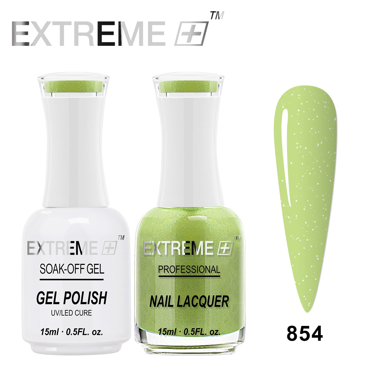 Sơn mài kết hợp gel EXTREME+ (Bộ đôi) - #854 