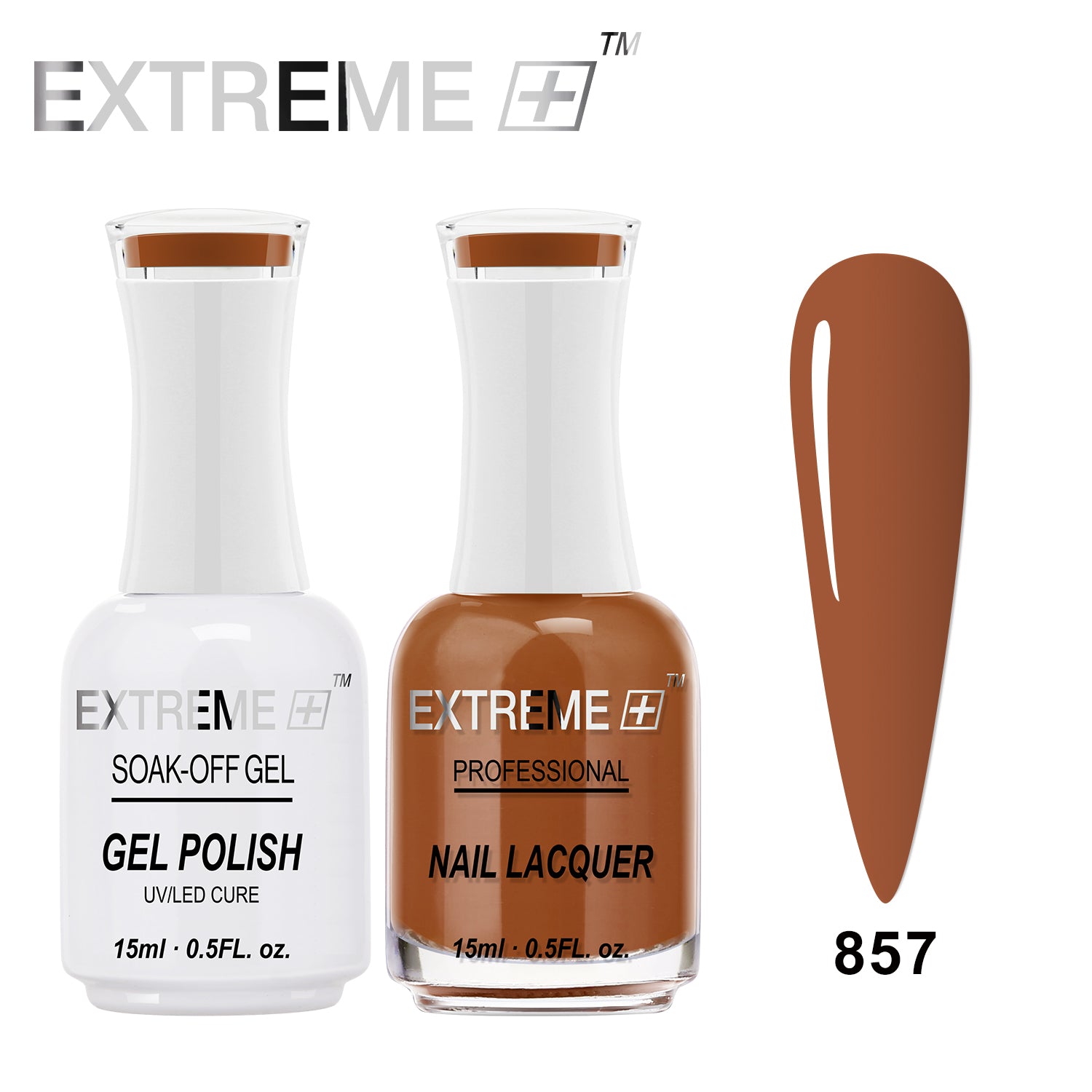 Sơn mài kết hợp gel EXTREME+ (Bộ đôi) - #857 