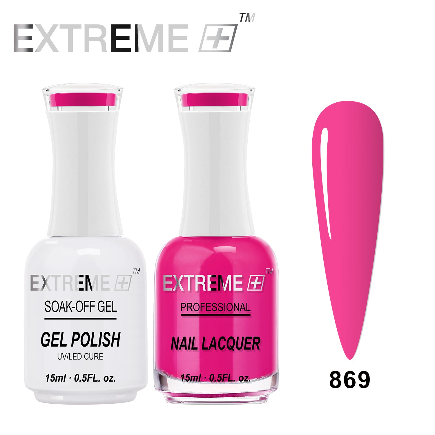 Sơn mài kết hợp gel EXTREME+ (Bộ đôi) - #869 