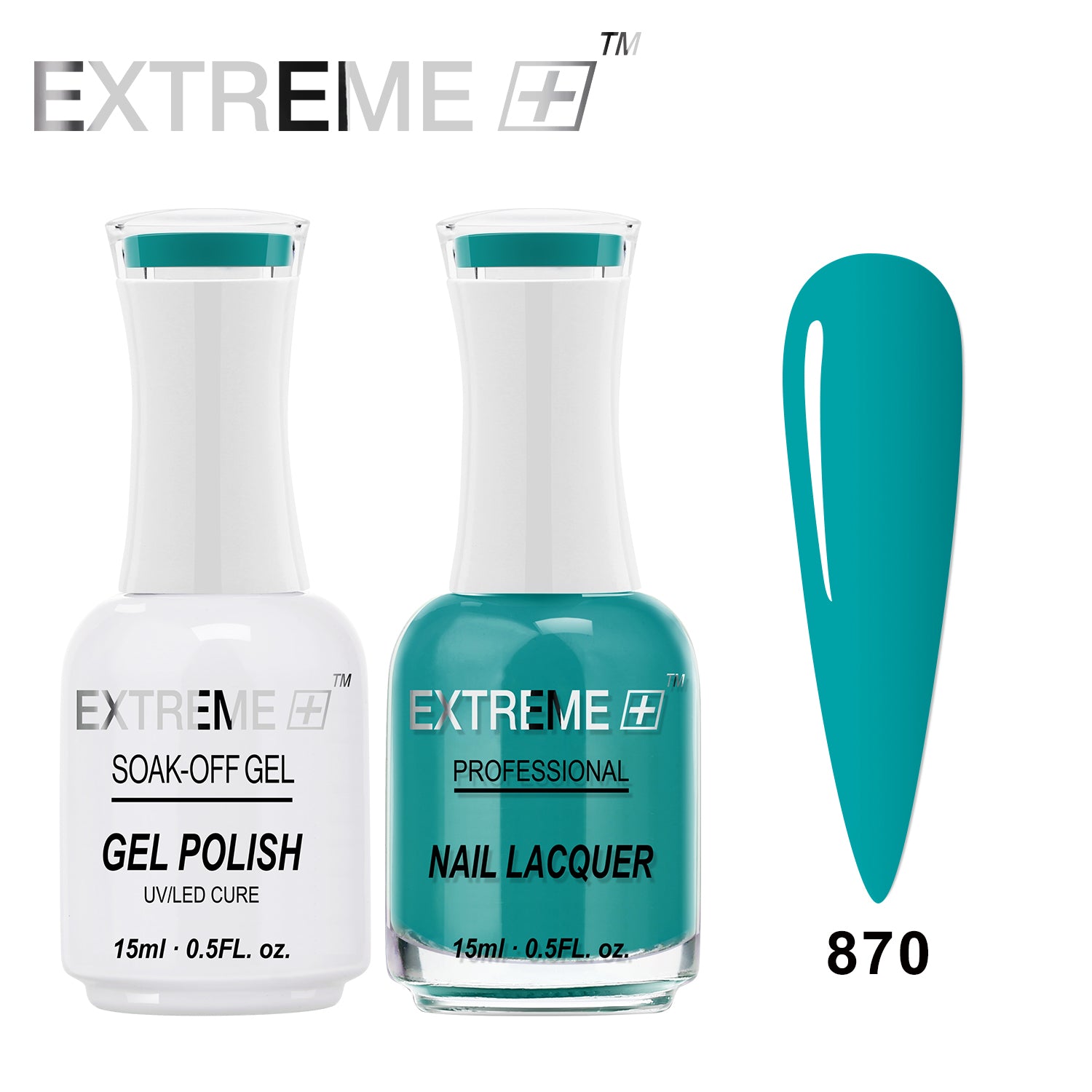 Sơn mài kết hợp gel EXTREME+ (Bộ đôi) - #870 