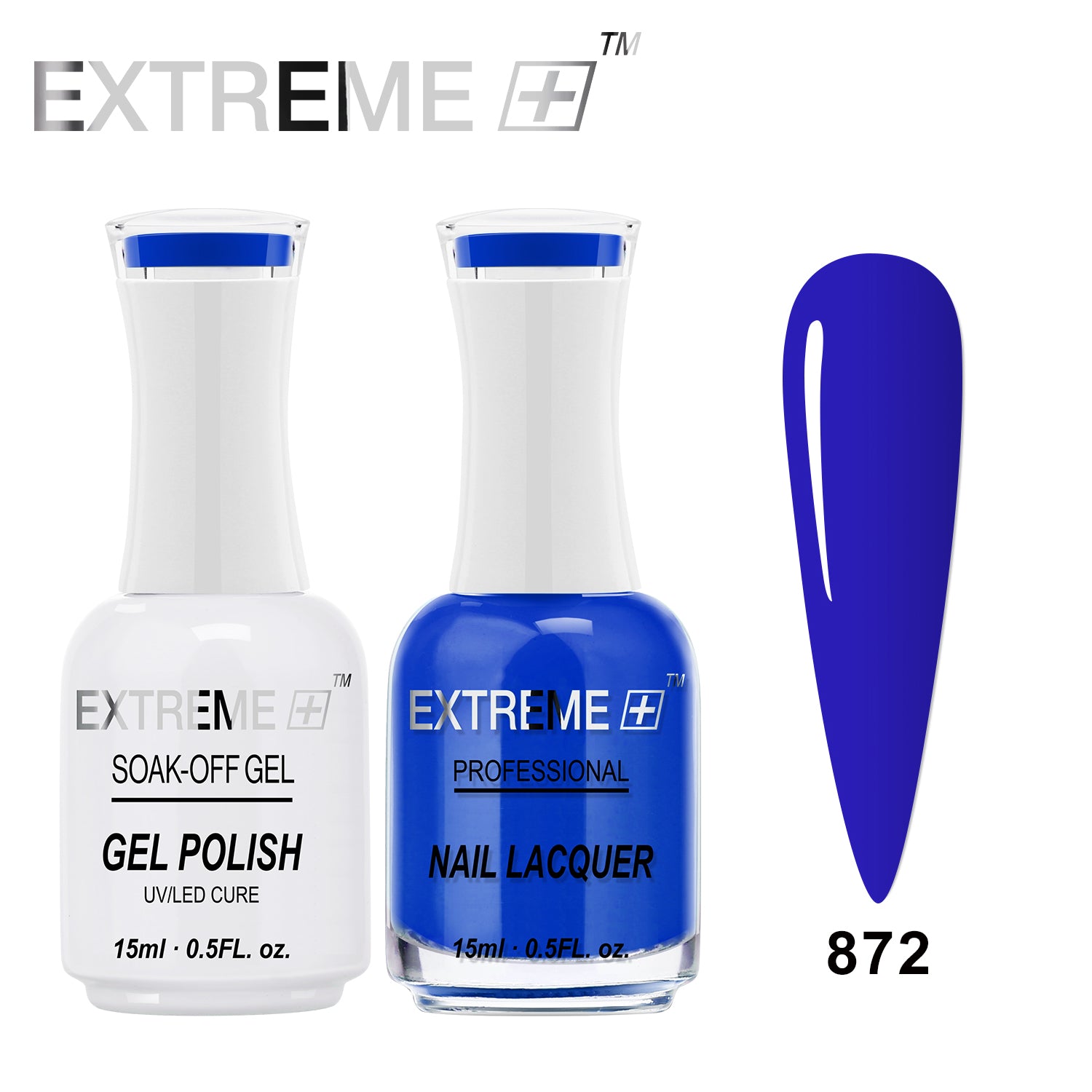 Sơn mài kết hợp gel EXTREME+ (Bộ đôi) - #872 