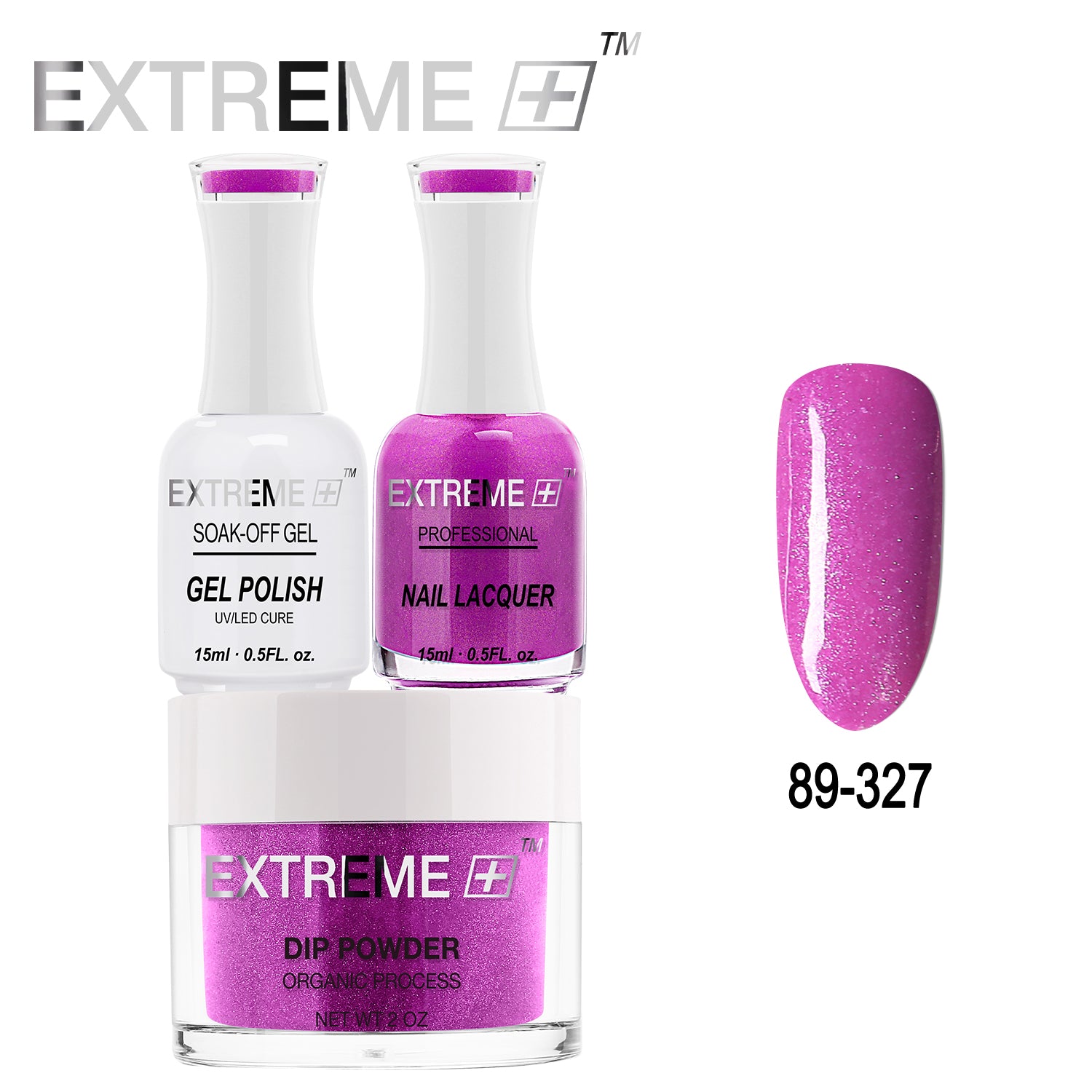 Bộ Combo 3 trong 1 EXTREME+ All-in-One - Bột Nhúng, Sơn Gel và Sơn Móng #089