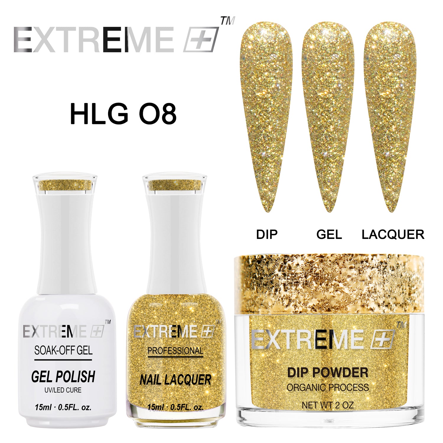 Bộ combo EXTREME+ 3 trong 1 - Holo Chrome - #008