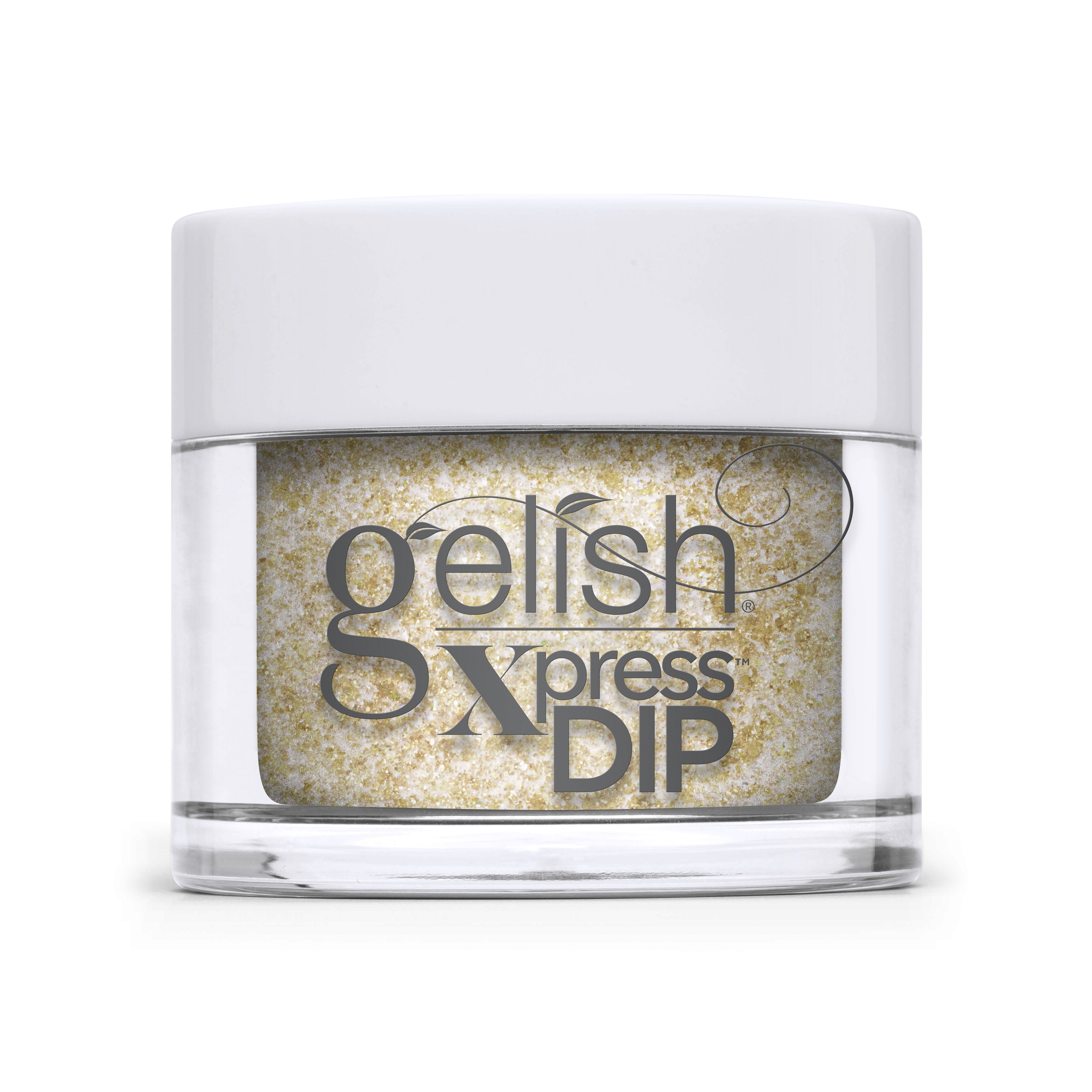 Gelish XPRESS Dip Powder 1.5 oz #1620947 - TẤT CẢ NHỮNG VÀNG Lấp Lánh LÀ VÀNG