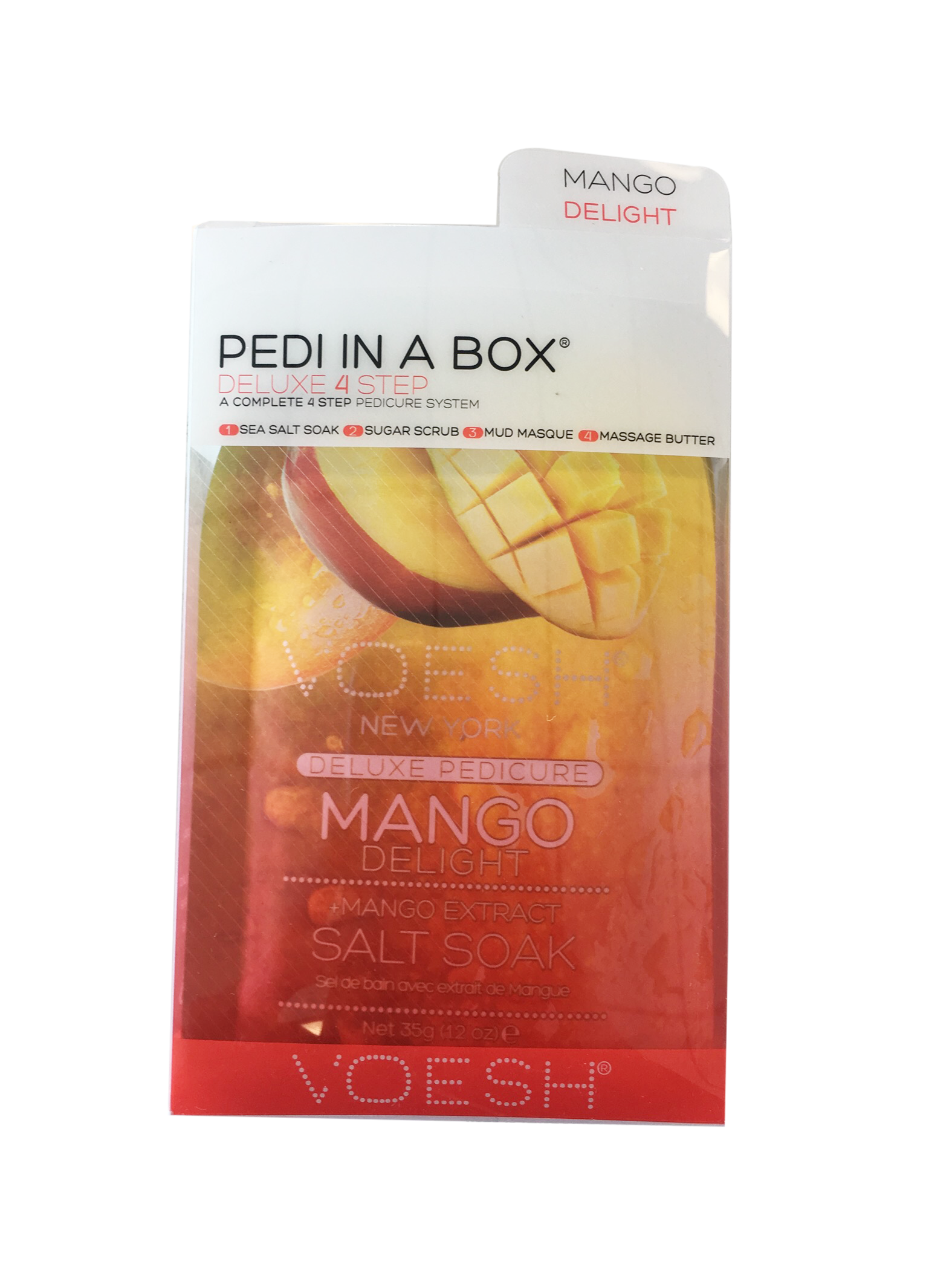 VOESH Deluxe Pedicure 4 Step - Mango