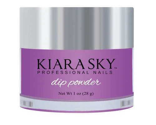 Kiara Sky Glow In Dark Dip Powder - DG121 Lilac Lillies