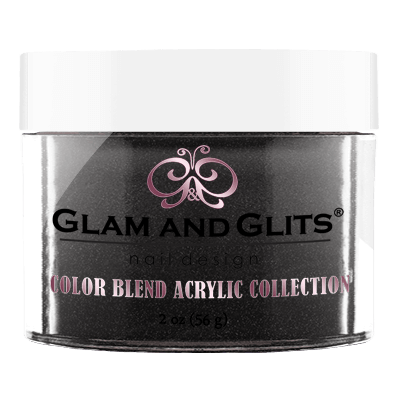 Glam &amp; Glits Blend Acrylic - BL 3048 Black Mail