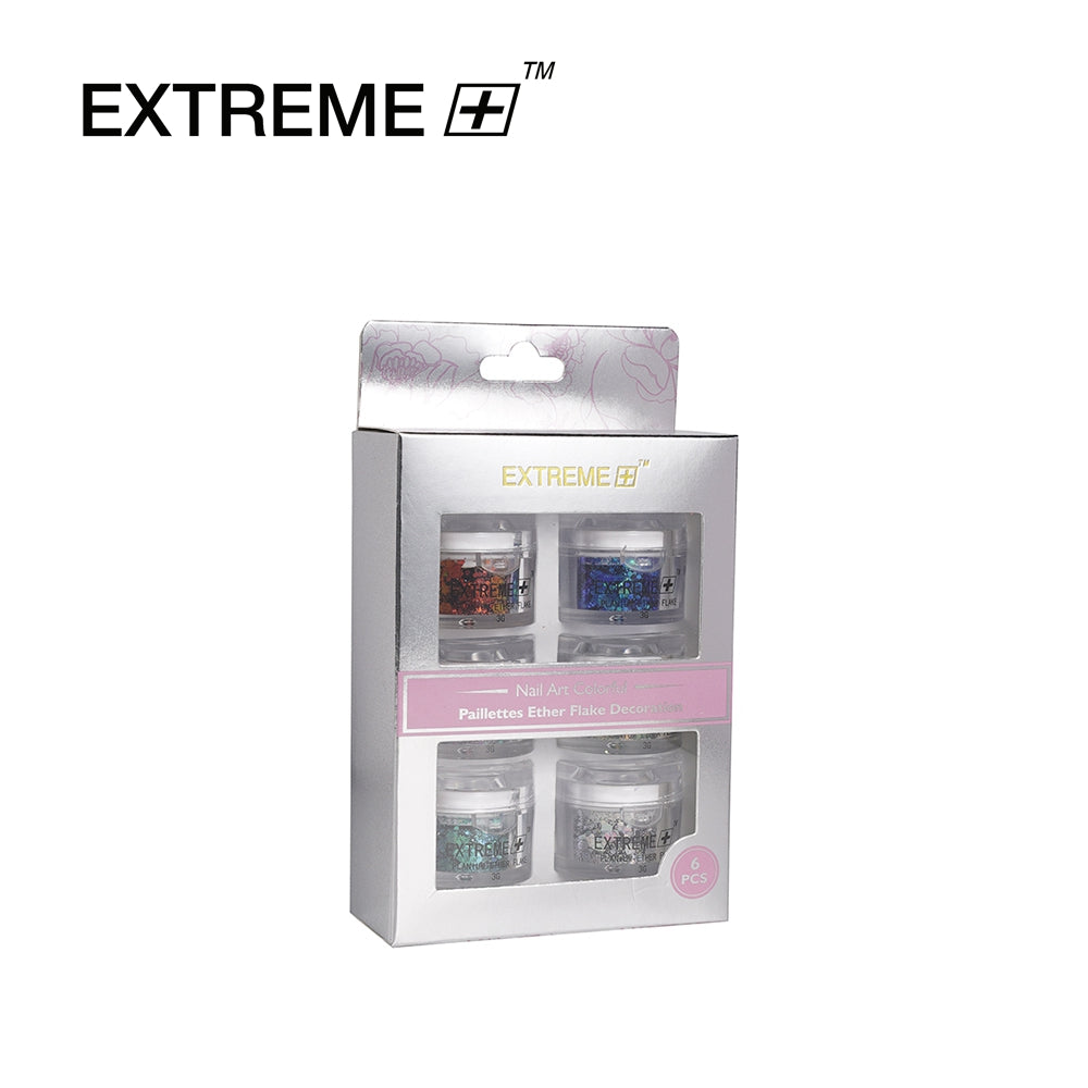 Bộ móng lục giác EXTREME+ Chameleon / 6 màu