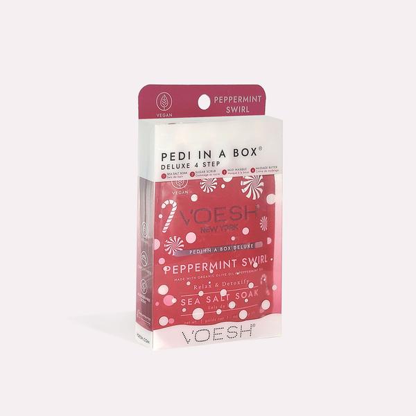 VOESH Deluxe Pedicure 4 Step - Peppermint Swirl (Phiên bản giới hạn)***ĐANG BÁN $117/THÙNG***