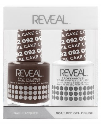 Bộ Đôi Sơn Mài Gel Reveal - 092 Coffee Cake