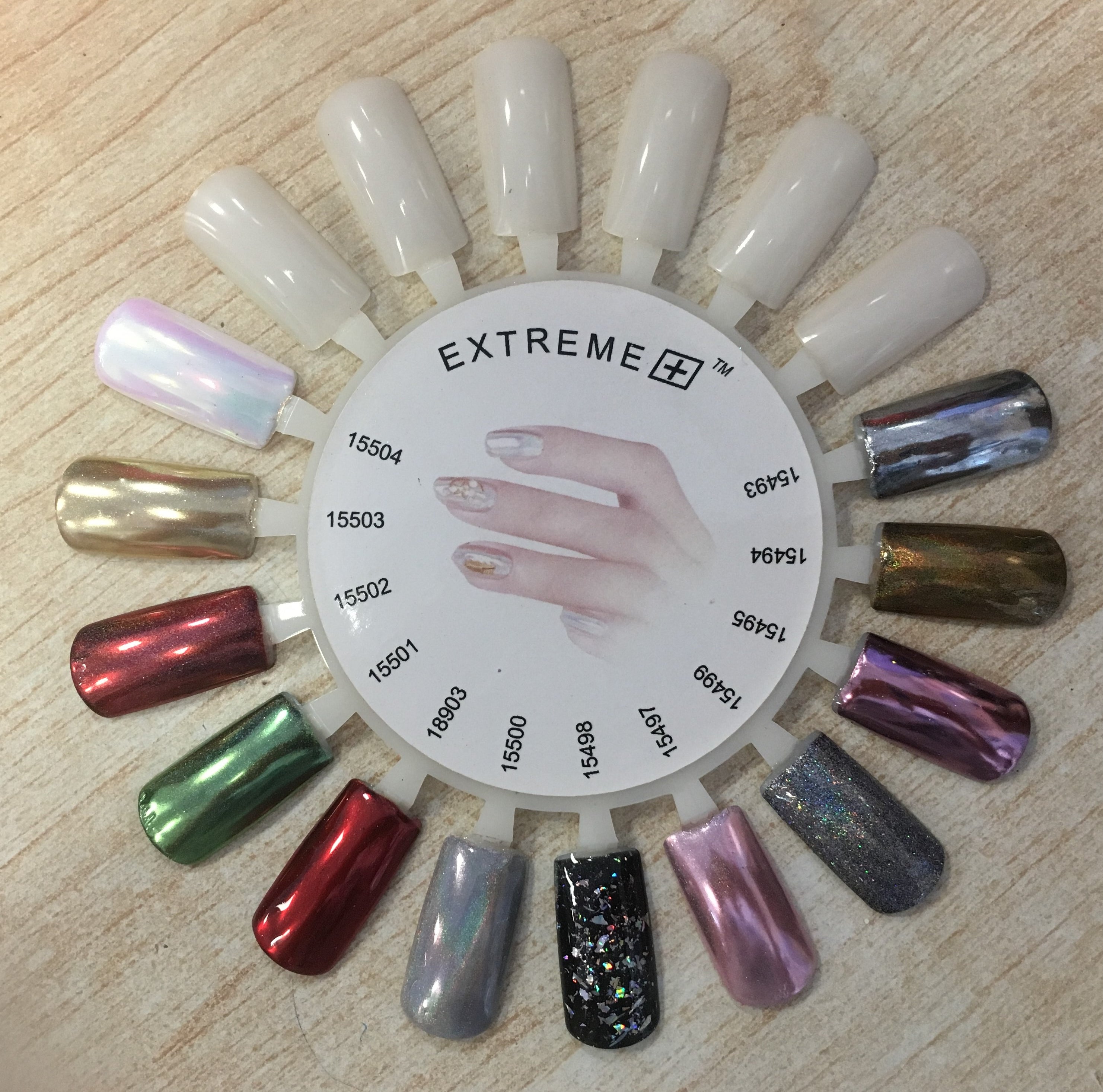 EXTREME+ Bột Chrome Bạc Ánh Kim 01