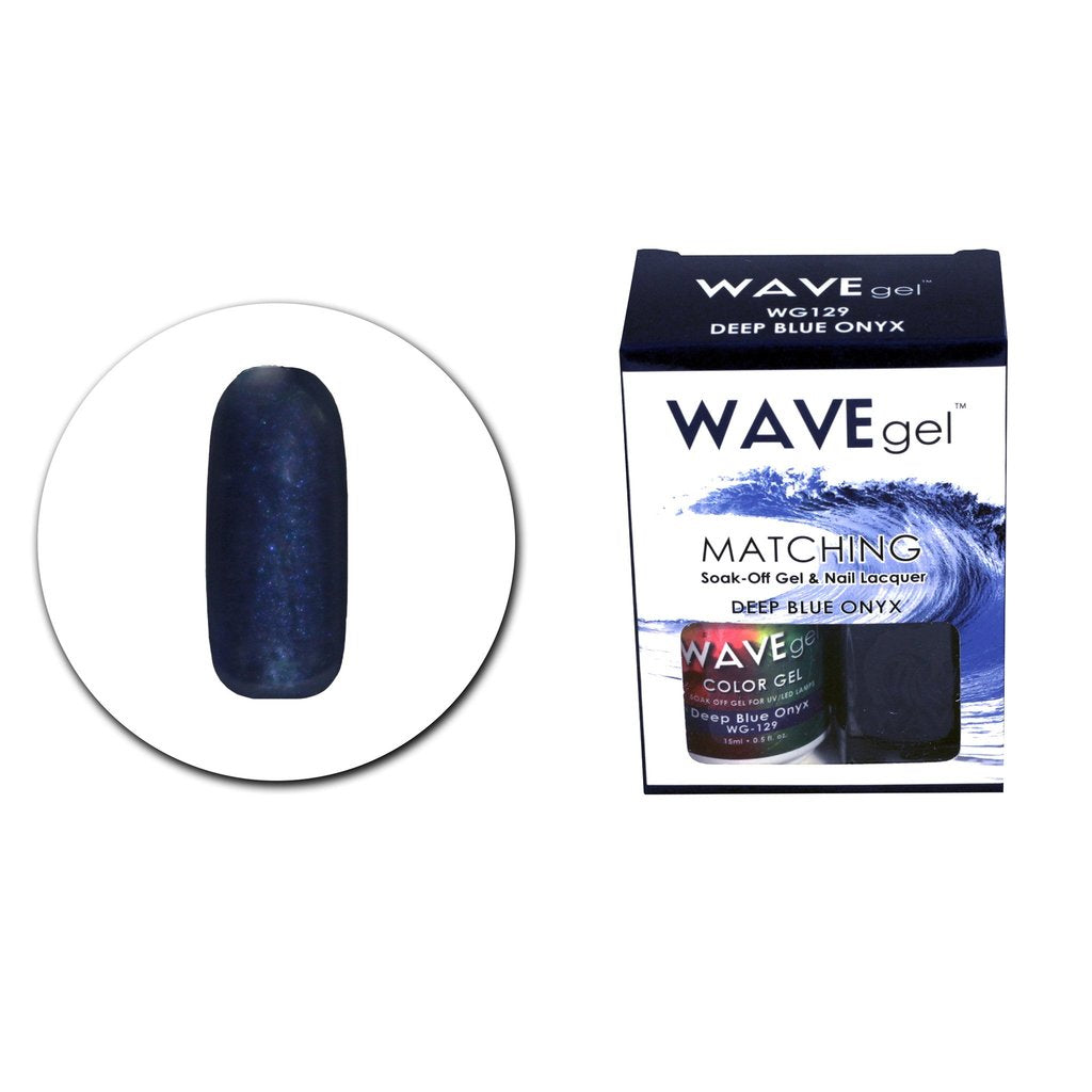 Wavegel Matching (#129) Wg129 Deep Blue Onyx