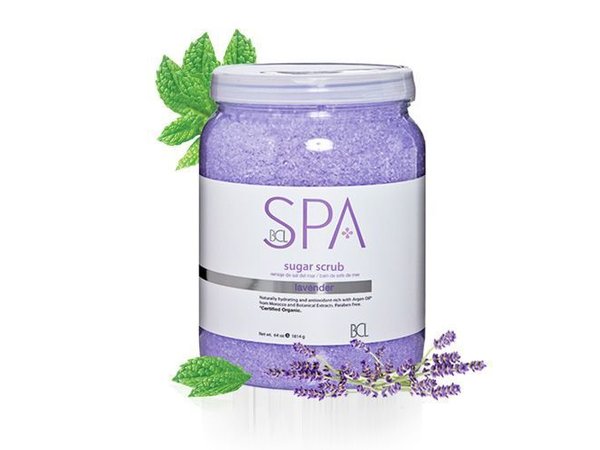 BCL Spa Sugar Scrub Oải hương + Bạc hà 64 oz