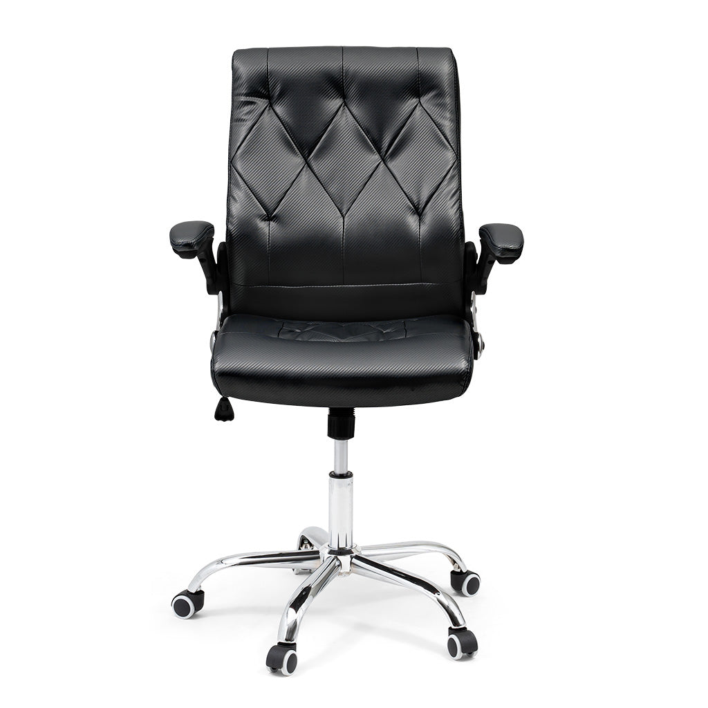 Customer Chair B207 Carbon Fiber - Black