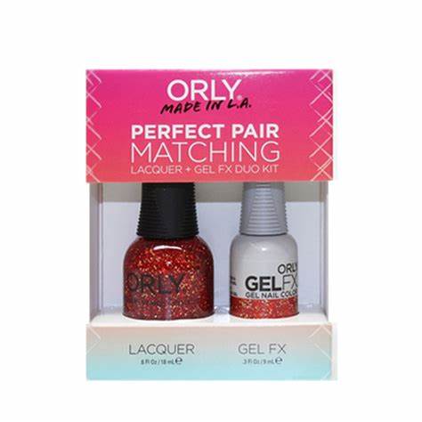 Orly Gel Matching Set #31175 - Devil May Care