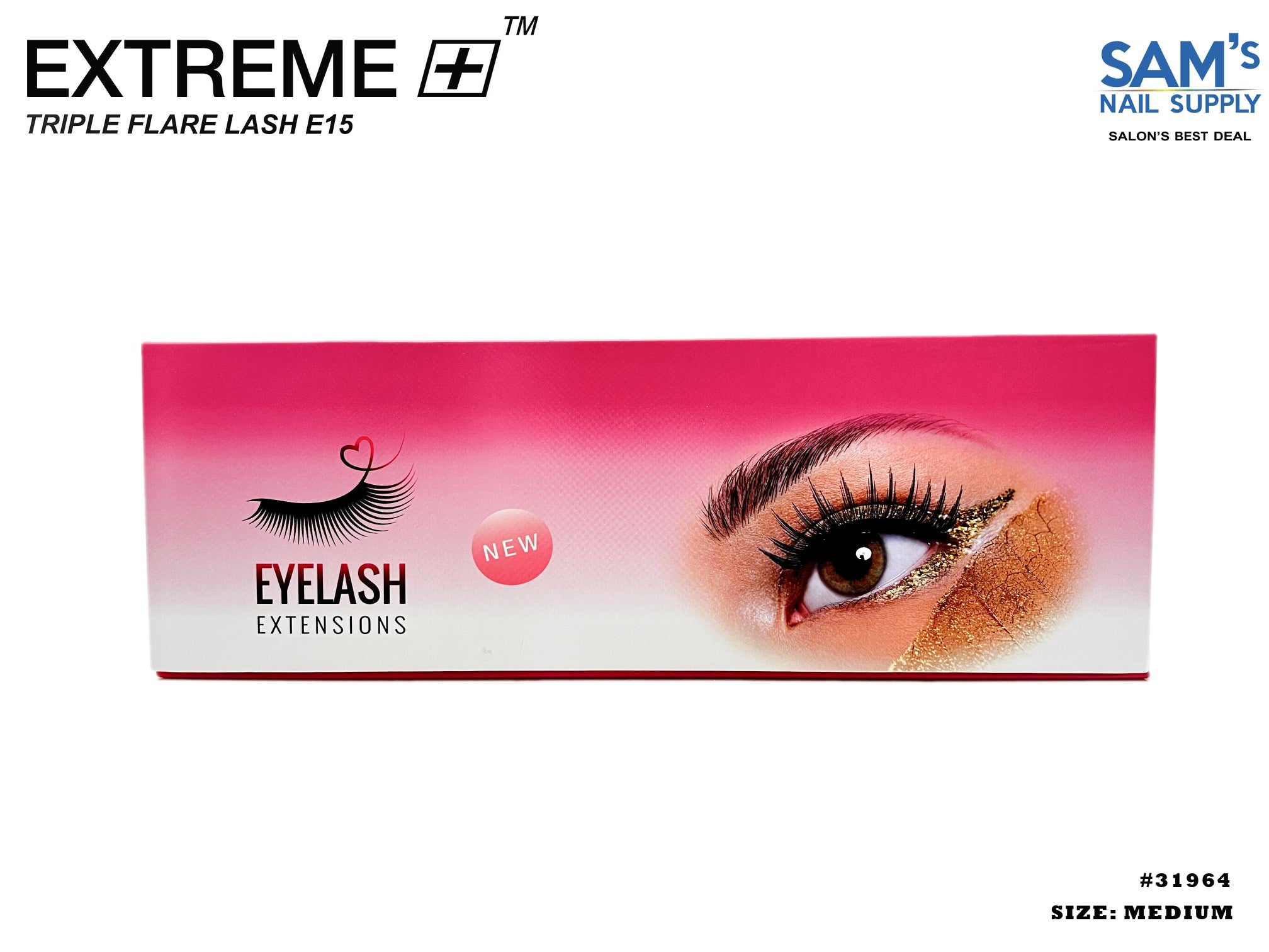 Extreme Triple Flare Lash E15 - Trung bình