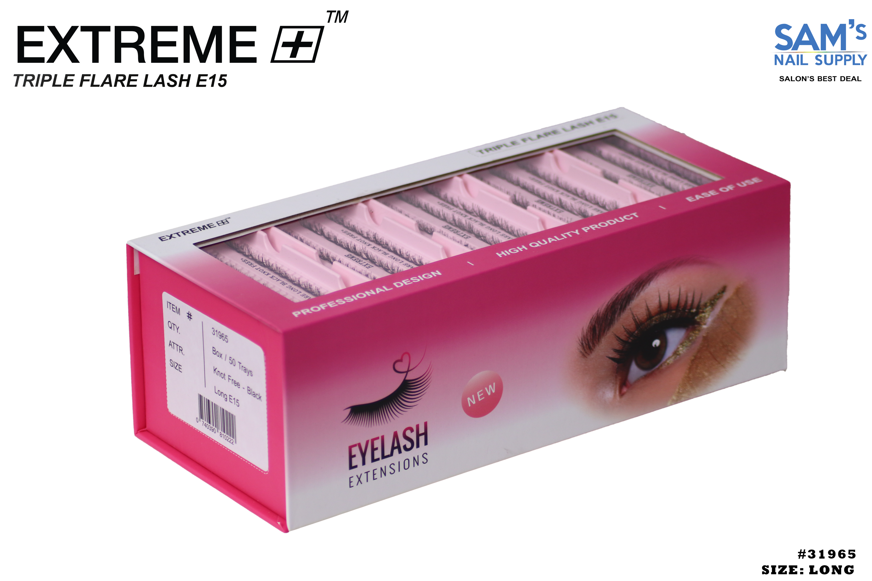 Extreme Triple Flare Lash E15 - Dài