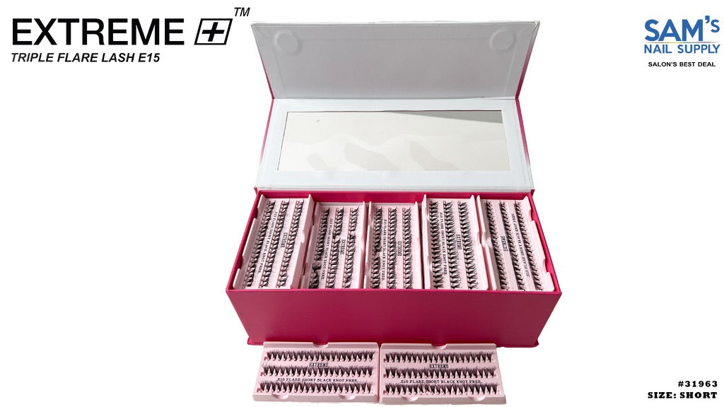 Extreme Triple Flare Lash E15 - Ngắn