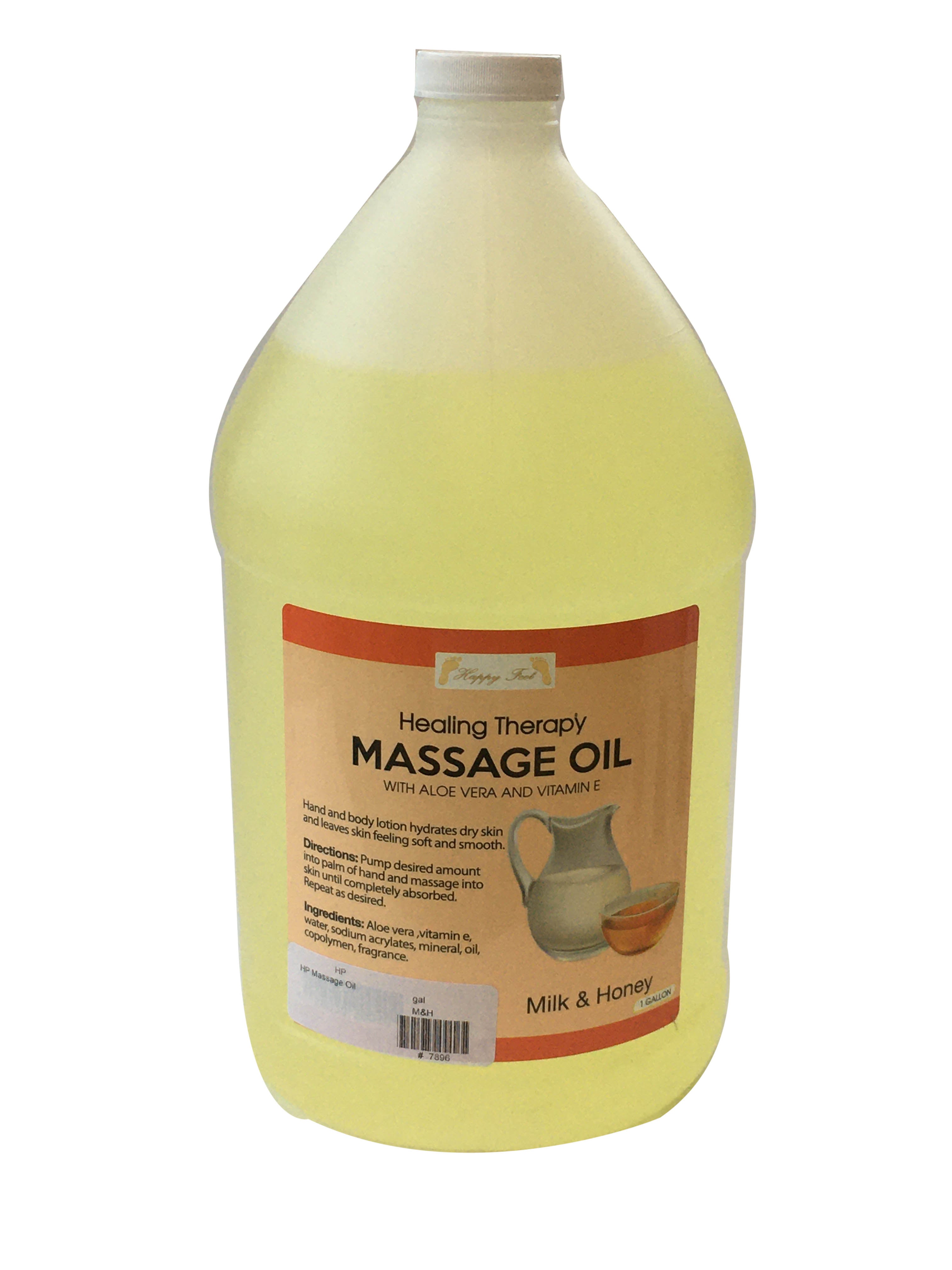 Dầu Massage HappyFeet - Sữa &amp; Mật Ong