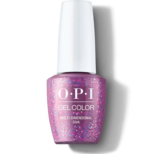 OPI Gel Color High Definition Glitters 2020  - E04 Multi-Dimensional Diva