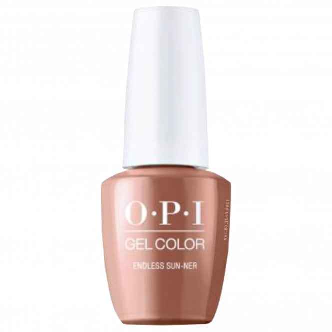 OPI Gel Color Malibu Summer Collection 2021 - GCN79 Endless Sun-nera