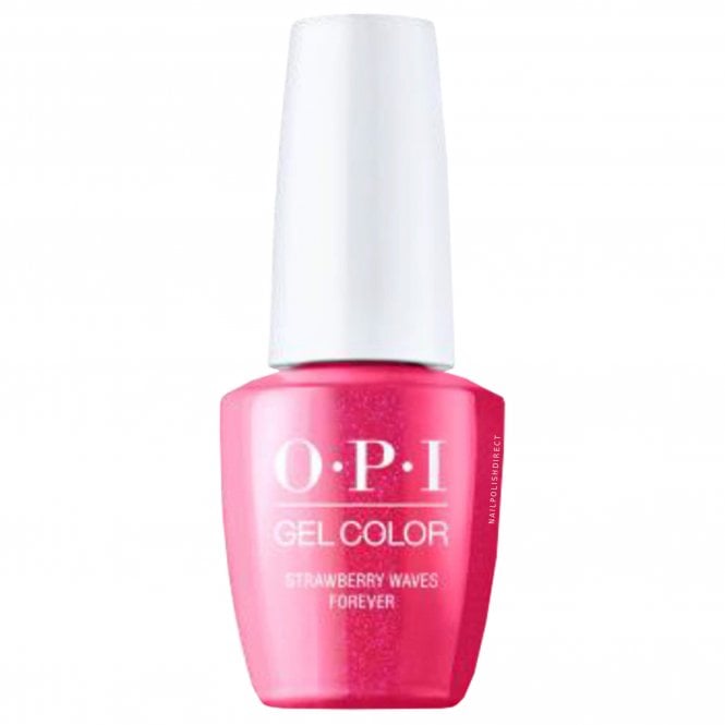 OPI Gel Color Malibu Summer Collection 2021 - GCN84 Strawberry Waves Forever