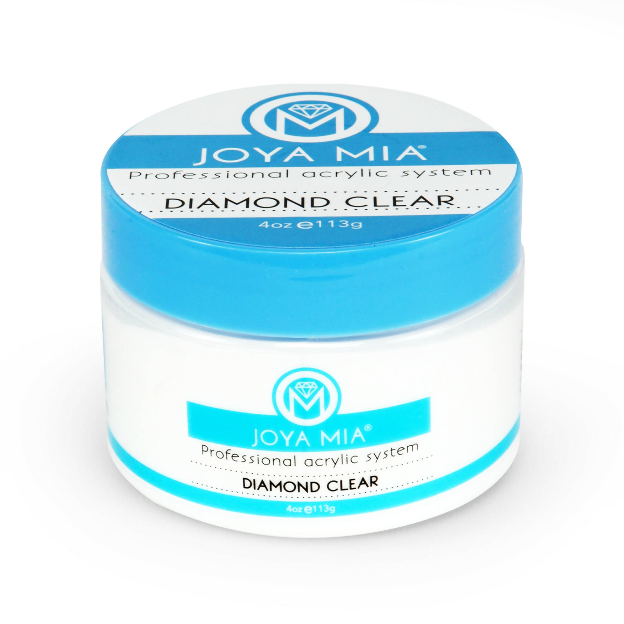 Joya Mia_B07DVCF4D9 Acrylic Powder 4oz Diamond Clear_Main1