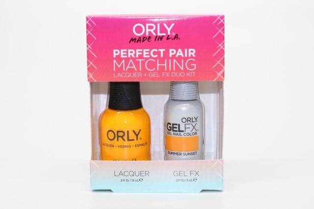 Orly Gel Matching Set #31182 - Summer Sunset