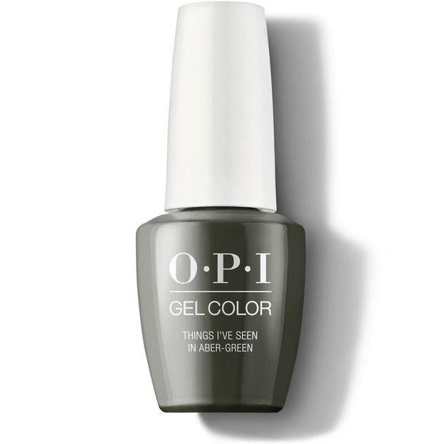 OPI Gel - U15 Things I've Seen In Aber-green